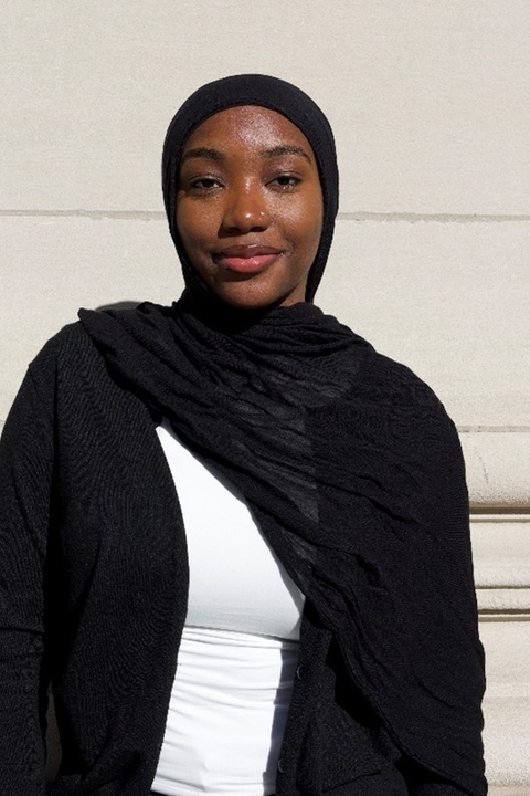 Berkeley student aide, Amira Ibrahim